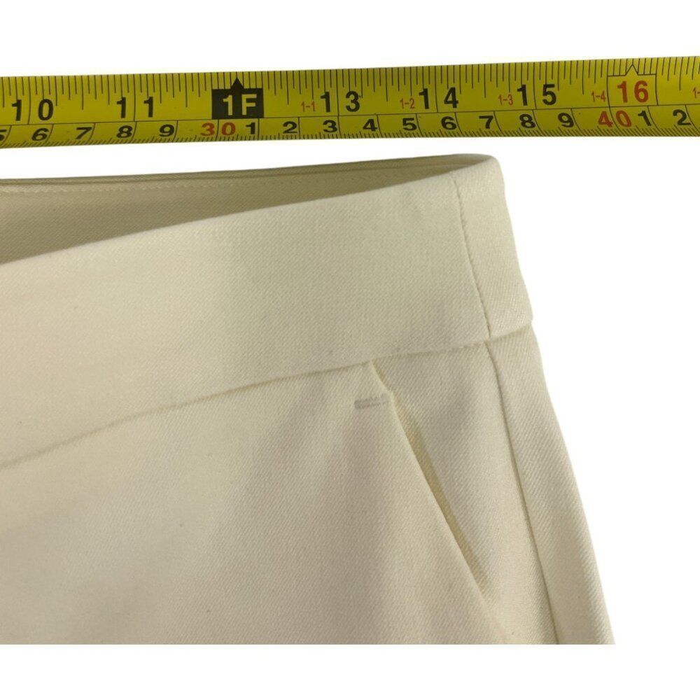 Boden Womens Bi-stretch Flared Pants trousers UK 12L US 8L Ivory R0250 NWT - Picture 8 of 10